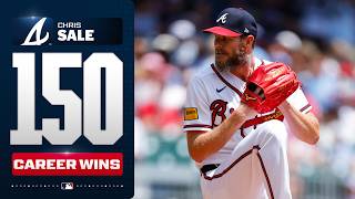 Chris Sale DOMINATES en route to his 150th career win! ???? (6 IP, 9 Ks, 1 H vs. Phillies ????‍????)