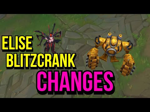 Elise & Blitzcrank Changes | League of Legends