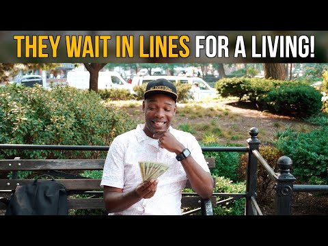 他們以排隊等候為生! (They Wait In Lines For A Living!)