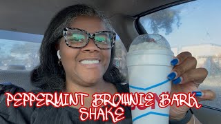 REVIEWMAS DAY 7: SONIC’S PEPPERMINT BROWNIE BARK SHAKE #THEREVIEWQUEEN 