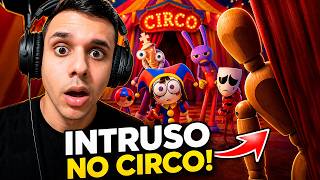 REAGINDO DIGITAL CIRCUS EPISÓDIO 5 - TEM UM INTRUSO NO CIRCO ! 😨