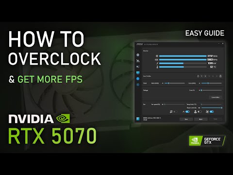 How to Overclock & Undervolt RTX 5070 | 2025 Easy Tutorial