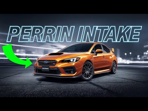 Transform Your Ride: 2022-2024 WRX Perrin Intake Setup!