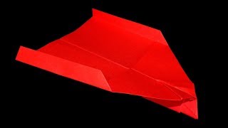 Direct glider (How to make a paper airplane, one of the best paper airplanes)
