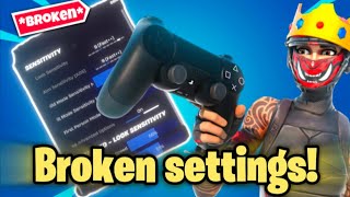 NEW BEST *ZERO BUILD* Controller SETTINGS + Sensitivity For (Fortnite Chapter 7 Season 3!) 