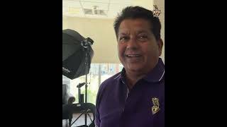 Head Coach Chandrakant Pandit's first day at KKR Office