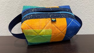 Making a Holland Pouch using Wild West Colorway
