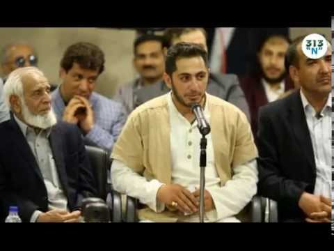 Əhli beyt şairi Zamiq Mahmudov, Ayətullah Xameneinin hüzurunda