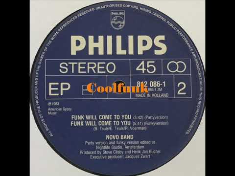 Cover Novo Band - Funk Will Come To You (12" Funkyversion 1983)