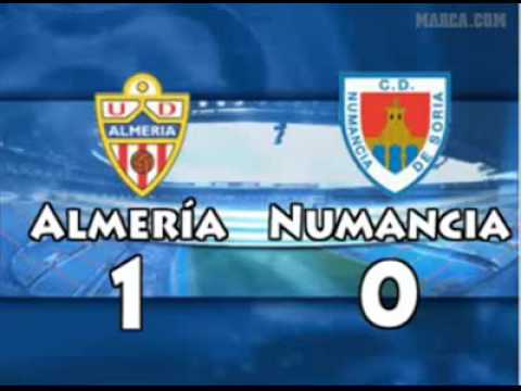 Almería 2 - Numancia 1  25/04/09  Liga BBVA  Resumen