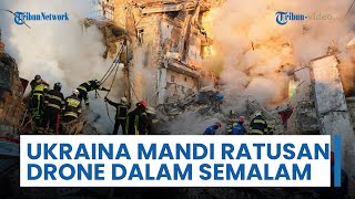 Rusia Beringas ke Ukraina setelah Ditekan AS, Kiev Mandi Serangan Ratusan Drone dalam Semalam