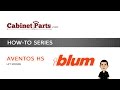 How to Install Blum Aventos HS