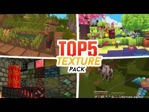 Gaming Insaan Mohan - 🔥 Top 5 Best Texture Packs For Minecraft PE 1.20 | Best Resource Packs for Mcpe