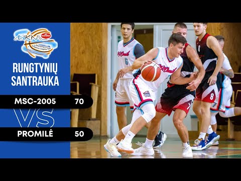 „MKML-Mantinga“: „Marijampolės SC-2005“ - „PROmilė“ (2022-10-16)