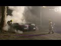 Twee voertuigen verwoest bij dubbele autobrand