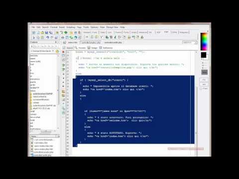Video Corso PHP con MySql (xampp) ITA - 4
