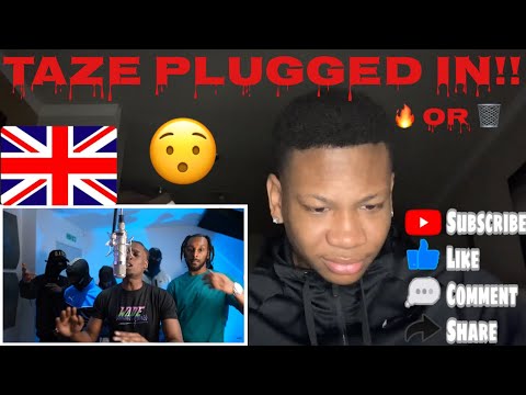 UK Drill Reaction Taze - Plugged In W/Fumez The Engineer | Pressplay (AMERICAN REACTION)