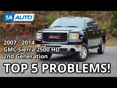Top 5 Problems GMC Sierra 2500 HD Pickup 2007-2014 2nd Generation