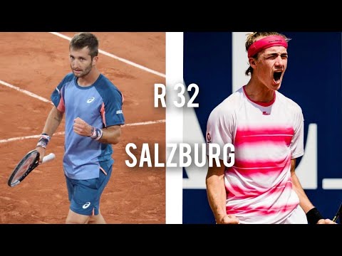 Corentin Moutet VS Lukas Neumayer | Challenger Salzburg | Quarter final