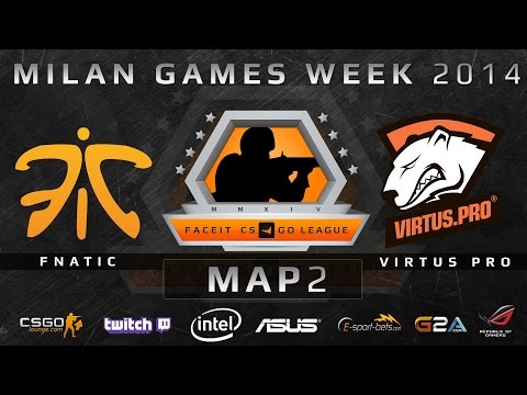 Fnatic vs Virtus Pro - Map 2 (de_mirage) - FACEIT Season 2 LAN Finals