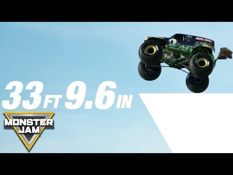 Krysten Anderson Breaking The World Record for the Highest Jump | Monster Jam