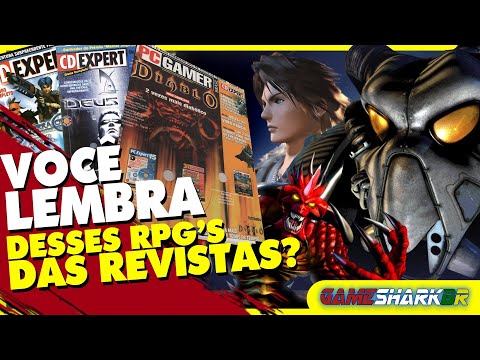 RPG'S COMPLETOS QUE VINHAM EM REVISTAS DE GAMES
