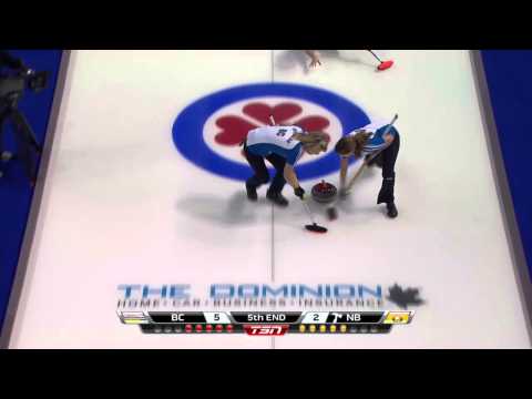 2013 Scotties Tournament Of Hearts - Scott (BC) vs. Crawford (NB) - Draw 8