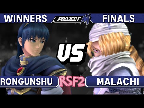 Project M - Rongunshu (Marth) vs Malachi (Sheik) - RSF2 Winners Finals