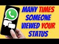 Can You See How Many Times Someone Has Viewed Your WhatsApp Status