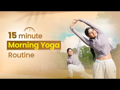 15 Minute Morning Yoga for Beginners | Daily Yoga for Energy, Flexibility & Weight Loss