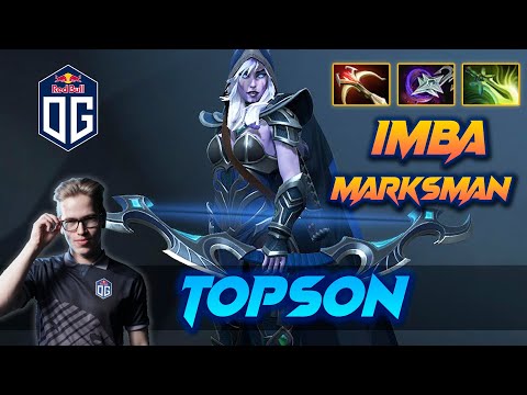 Topson Drow Ranger - IMBA MARKSMAN - Dota 2 Pro Gameplay [Watch & Learn]