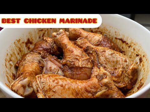 THE BEST CHICKEN MARINADE RECIPE | HOW TO MARINATE CHICKEN  | CHICKEN MARINATION PROCESS | TASTY |