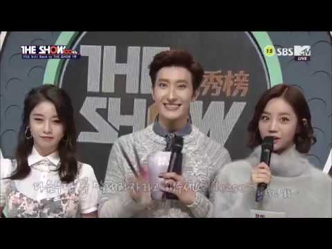 170214 Jiyeon - MC @ SBS MTV The Show (part 1)