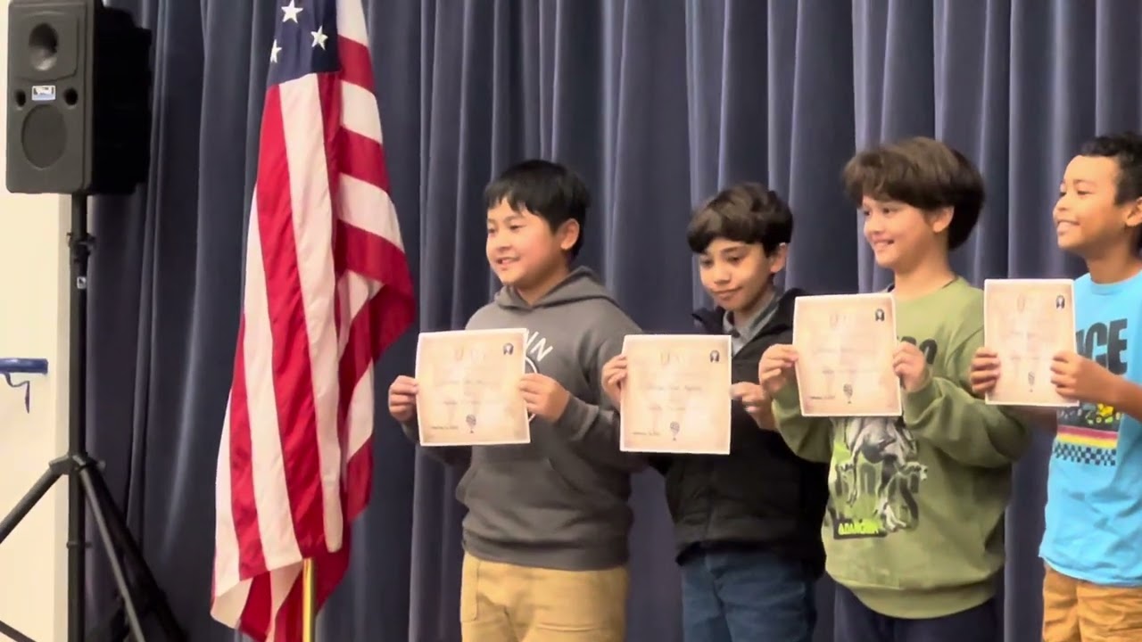 295 Franklin Elementary School Redlands 5th Grade Award Ceremony - RN Sa Amerika