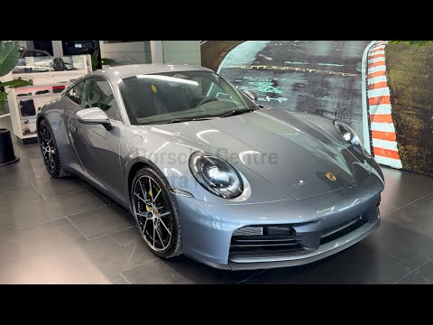 Nuevo Porsche 911 Carrera T* Gris Vanadio | Costuras y Calipers Amarillo Racing 