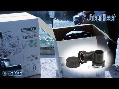 Deutsch - SICCE "GREEN RESET Druckfilter": Die Wartung