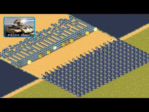 Grand Defense vs Prism Tanks - Red Alert 2