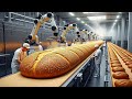 Inside A Biggest Bread Factory From Wheat Grain To Packaged Loaf Bread Full Process