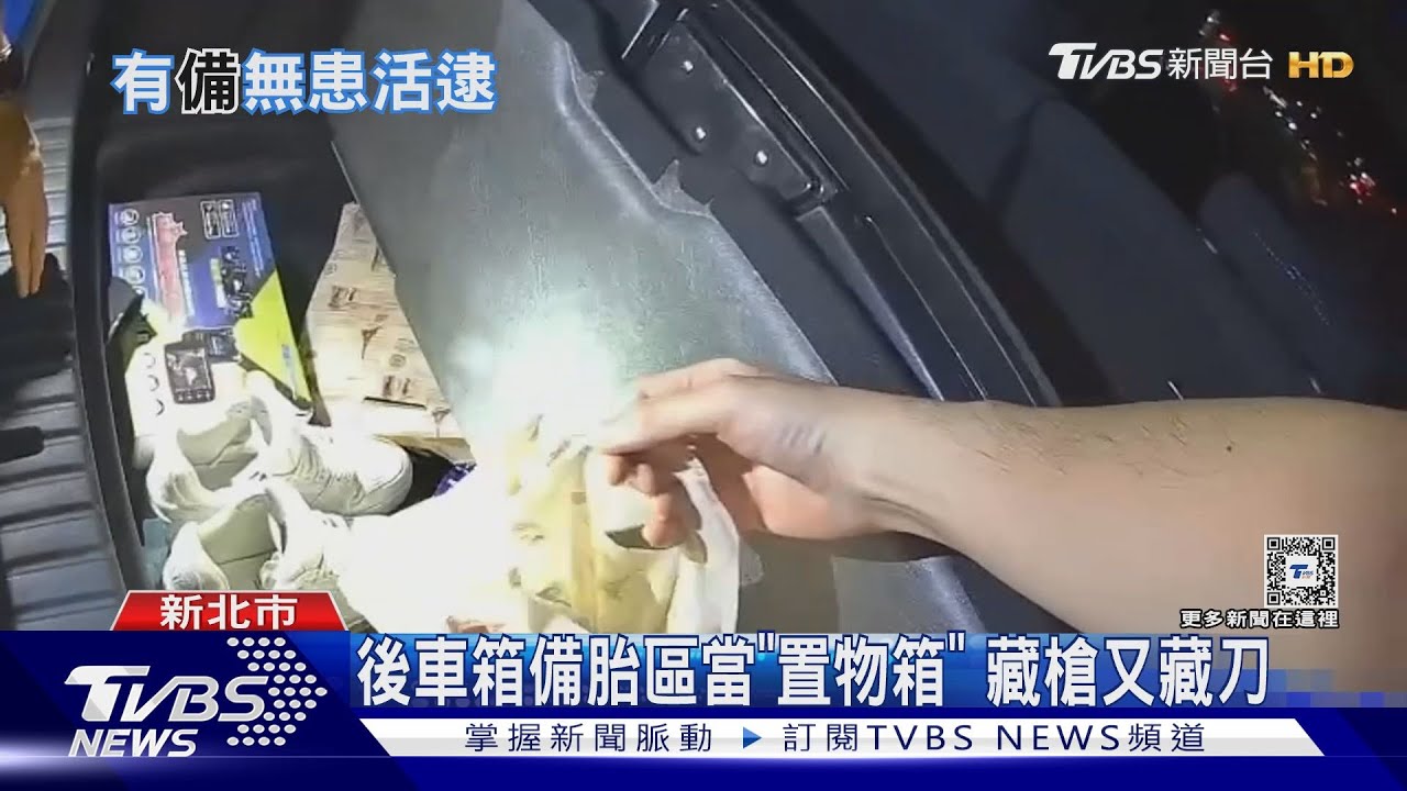 耍帥「亮槍」給友看路人報警 急藏備胎區