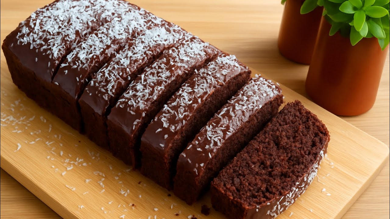 Healthy Oatmeal Cocoa Cake with Date-Yogurt Frosting by Healthy Crumbs — recipe photo