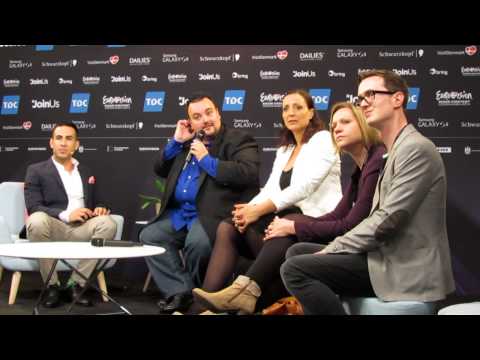 ESCKAZ in Copenhagen: Axel Hirsoux (Belgium) meet & greet