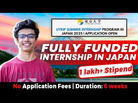 University of Tokyo Summer Internship EXPLAINED! UTRIP/UTSIP Guide, Eligibility & 2026 Tips 🇯🇵🎓