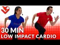 Low Impact Cardio Workout at Home - 30 Minute Total Body Standing Cardio HIIT No Jumping Beginners