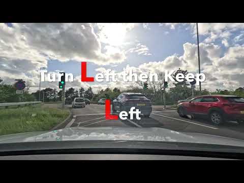 Histon Roundabout: Driving from A14 to Howgate Rd