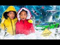 WE SURVIVED A SNOW STORM