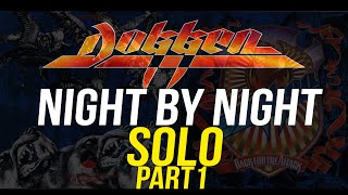 How to play Dokken Night By Night Guitar Solo, Part 1 - George Lynch, Lynch Lycks, S3, Lyck 18