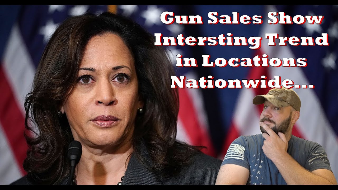 Gun Sales Data Shows Interesting Trend Nationwide... guess which state is highest?...