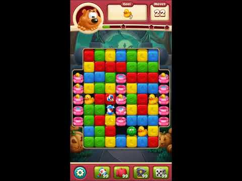 Toon Blast Level 5851 - NO BOOSTERS 🐻🐺🐱 | SKILLGAMING ✔️