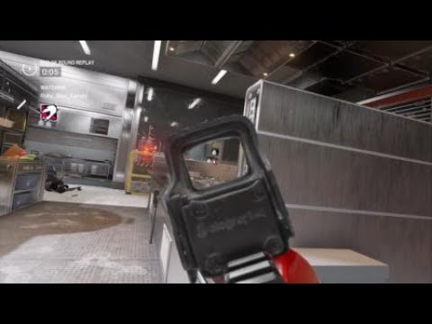 Tom Clancy's Rainbow Six® Siege 4-4 overtime match point. 1v3 clutch