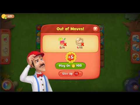 Gardenscapes Stuck Level 3365